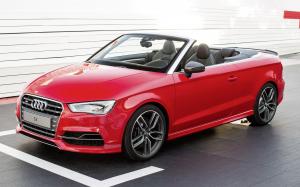 Audi S3 Cabriolet with Audi Genuine Accessories 2014 года (WW)